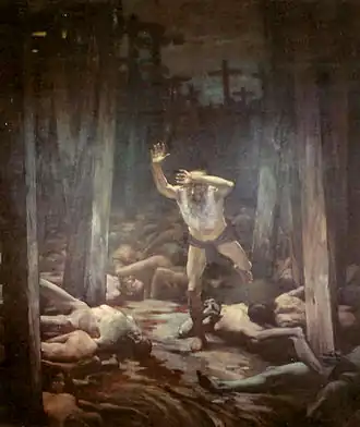 Le Juif errant&nbsp;(he) par Samuel Hirszenberg&nbsp;(en) (1899).