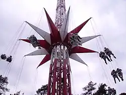 Lighthouse Tower à 80&nbsp;m du sol.