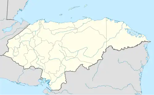voir sur la carte du Honduras