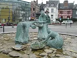 La fontaine des Moulières.