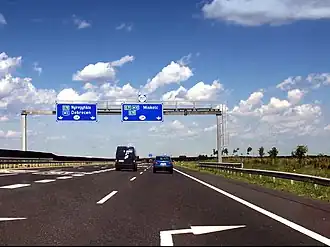 Image illustrative de l’article Autoroute M3 (Hongrie)