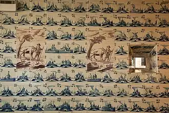 Intérieur de ferme à Hoogland, près d'Utrecht.