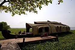 Houseboat sur les Backwaters