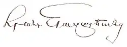 signature de Hrand Nazariantz