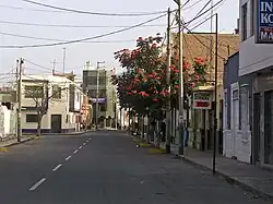 Vue d'une des rues de Huacho