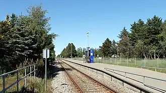 La gare d'Hulsig en 2012