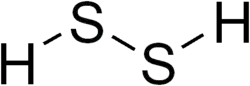 Image illustrative de l’article Disulfure de dihydrogène