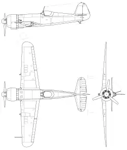 vue en plan de l’avion