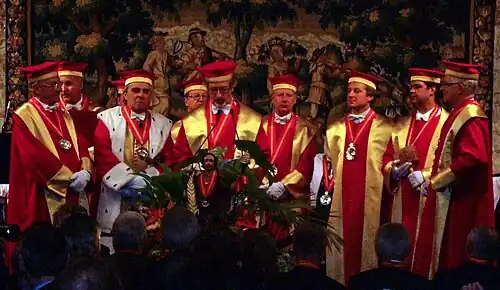 Confrérie des chevaliers du Tastevin au château du Clos de Vougeot