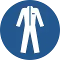 M010 – Protection obligatoire du corps (vêtements de protection)