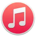 Logo d’iTunes 12-12.1(d’octobre 2014 à juillet 2015)