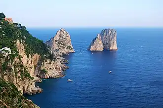 Les Faraglioni di Capri.