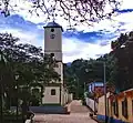Vue de l'église San-José à Canoabo, capitale de la paroisse civile.