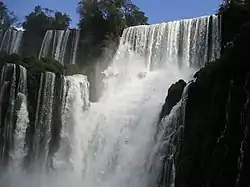 Chutes d'Iguazú, du côté argentin.