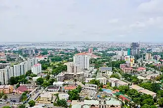 Quartier d'Ikoyi, juin 2019.