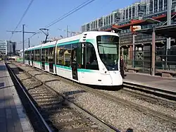 Station du tramway T2.