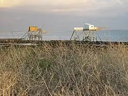 L'Île Madame et ses carrelets, dans le nord-ouest.