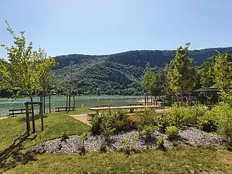 L'île de Chambod-Merpuis