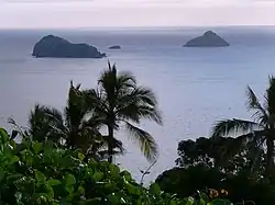 Vue depuis Mayotte.