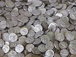 Musée : monnaies corinthiennes et kerkyriennes, IIIe&nbsp;siècle&nbsp;av. J.-C.