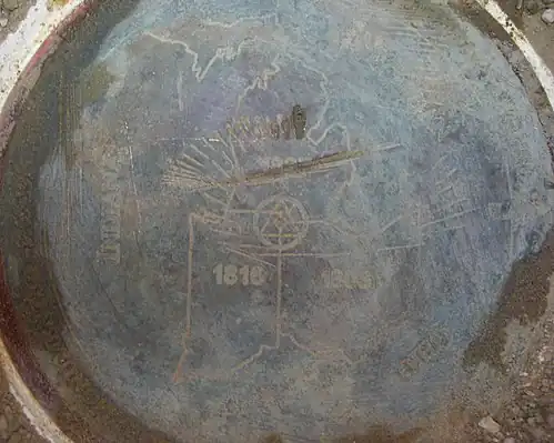 Marqueur tripoint IN – MI – OH