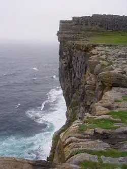 Falaises de Dún Aengus.