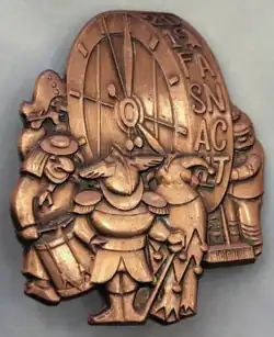 Insigne du carnaval de Bâle 2019