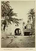 Intérieur de Biskra - c. 1875.