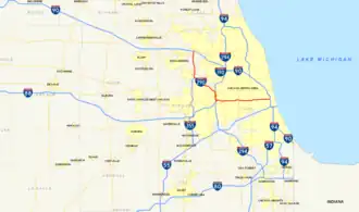 Image illustrative de l’article Interstate 290 (Illinois)