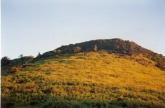 Vue du mont Intxorta.