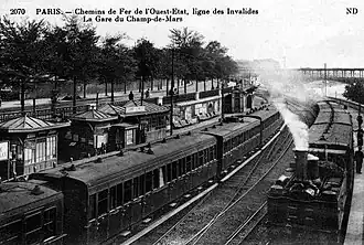 Gare du Champ de Mars - Tour Eiffel.