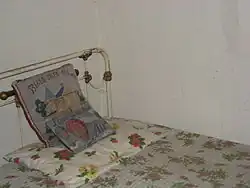 Chambre et lit de Bob Marley