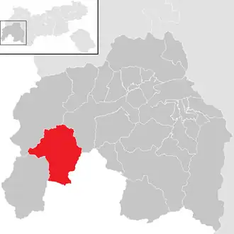 Localisation de Ischgl