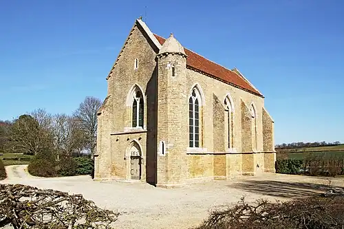 Chapelle templière, restée d'une grande commanderie établie au XIIe&nbsp;siècle.