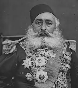 Ismail Pasha, 1875.