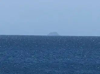 Vue de l'île du Taureau.