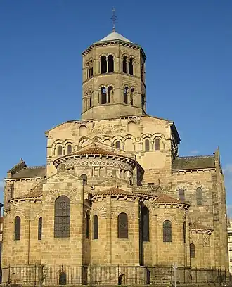 Abbatiale Saint-Austremoine d'Issoire.