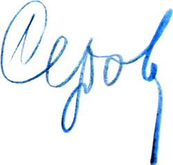 Signature de Ivan Alexandrovitch Serov