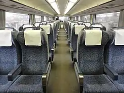 Intérieur de la classe standard.