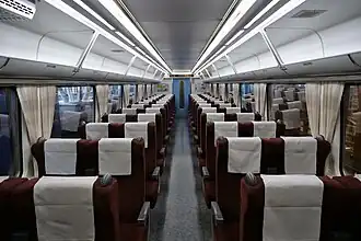 Intérieur voyageurs.