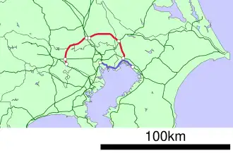 Voir la carte de la ligne.