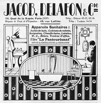 Réclame de 1924 (L'Illustration).