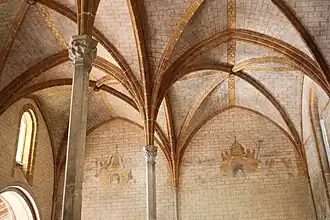 La salle capitulaire.