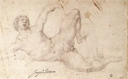Joueur qui trébuche, années 1530, musée des Offices.