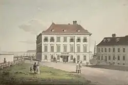 L'Augustinerbastei et le palais de l'archiduc Albert