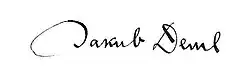 signature de Jakub Deml