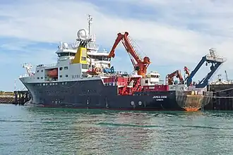 illustration de RRS James Cook