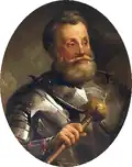 Hetman Jan Karol Chodkiewicz peint en 1781 par Bacciarelli.