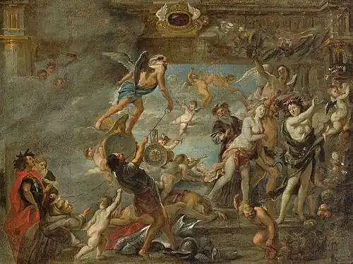 Le Triomphe du Temps, musée d'Histoire de l'art de Vienne.