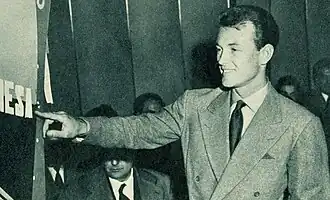 En 1955, dans le magazine Radiocorriere.